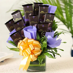 bournville chocolate gift vase bouquet premium chocolate delivery