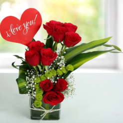 custom photo mug with red roses, romantic gift, personalized mug, love gift, perfect for special occasions