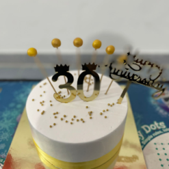designer cake for 30th birthday celebration with fast delivery options