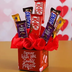 endless love choco vase romantic chocolate gift with fast delivery options