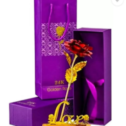 eternal 24k gold rose elegant gift for mom golden rose