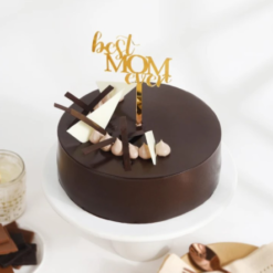 moms decadent chocolate cake premium cake gift for mom