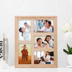 personalized gratitude memory collage frame for mom unique gift