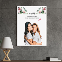 personalized photo frame for mom custom gift picture frame