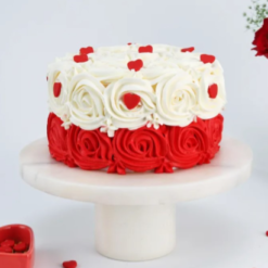 rosy bliss delight cake elegant rose flavor chocolate celebration gift
