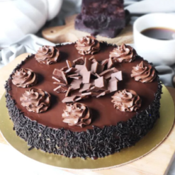 velvet truffle delight cake luxurious chocolate truffle dessert online