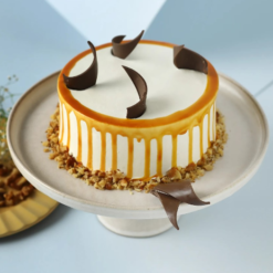 caramelized walnut bliss cake delicious nut cake with caramel