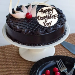 luxurious chocolate cake for daughter indulgent chocolate cake for daughter’s celebration