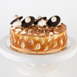 nutty caramel bliss cake walnut and caramel indulgence