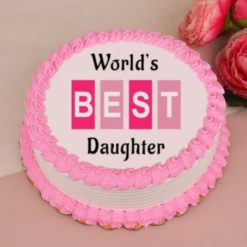 sweet daughter’s day delight cake delicious celebration cake for daughter
