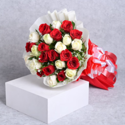 Elegant blush pink rose bouquet for gifting