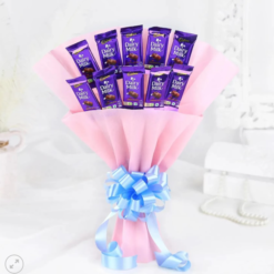 Chocolate and flower bouquet combo for delivery