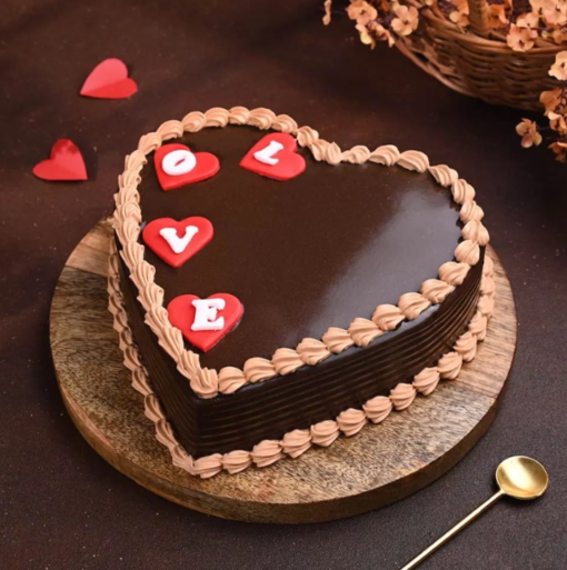 Choco Cupid Love Cake – Romantic Chocolate Cake