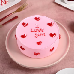 Golden Love Butterscotch Cake – Romantic Butterscotch Cake