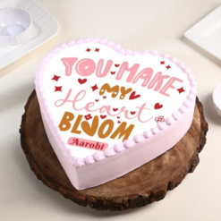 Love Heart Chocolate Cake – Romantic Heart-shaped Cake
