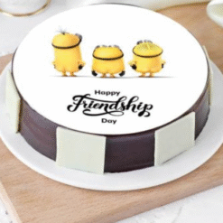 Memory Frame Photo Cake with custom image printed for Friendship Day