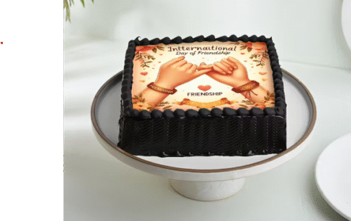 Nostalgic Bliss Cake for Childhood Friendship Day Celebration