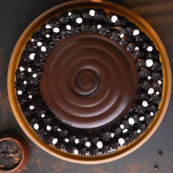 Alternative view of Premium Chocolate Truffle Ganache Cake