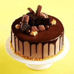 Alternative view of Triple Treat Choco-Burry Caramel Cake