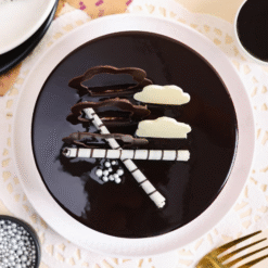 Alternative view of Ultimate Mouth-Melting Chocolate Fantasy Cake