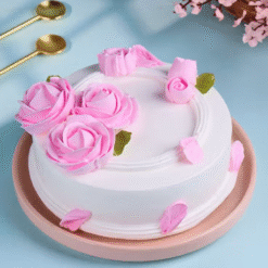 Rosy Pineapple Essence Cake Online Delivery