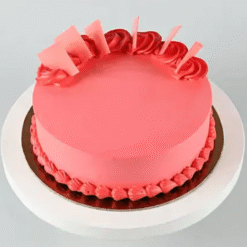 Ruby Red Strawberry Delight Cake Online