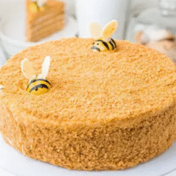 Buzzing Honey Caramel Treat Cake Online Delivery in India