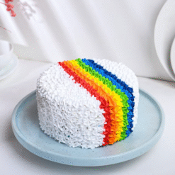 Prism Vanilla Bliss Rainbow Vanilla Cream Cake online delivery in India