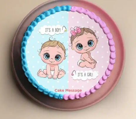 Baby Shower Celebration Cake - Image 3