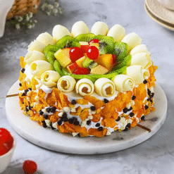 Fresh Fruit Overload Cake – Online Cake Delivery by Bakizo