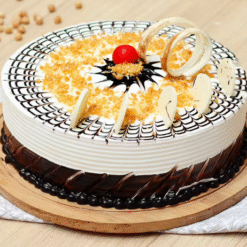 Golden Butterscotch Delight Cake
