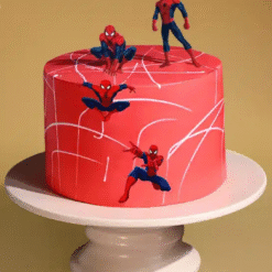 Spider-Man Superhero Cake – Kids Birthday Cake by Bakizo