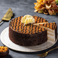 Alternative view of Caramel Cloud Butterscotch Cream Cake