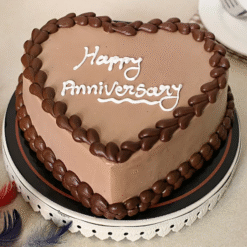 Eternal Love Chocolate Cake – Anniversary Special Truffle Cake