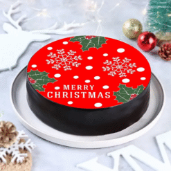 HollyBerry Christmas Love Cake for festive celebrations