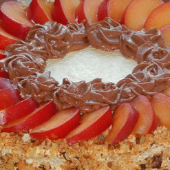 Alternative view of Nutty Bliss Fruit Designer Cake