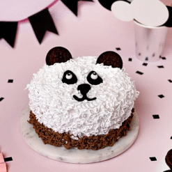 Panda Love Chocolate Delight Cake – Cute Chocolate Cake Online Delivery in India