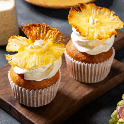 Pineapple Delight Cupcakes – Fresh Eggless Cupcakes by Bakizo