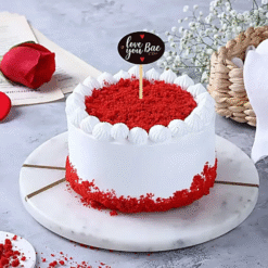 Alternative view of Red Velvet Mini LoveNote Bento Cake