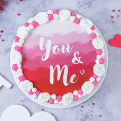 Alternative view of Sweet Pink Butterscotch Love Cake