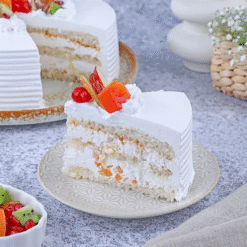 Alternative view of Tropical Fusion Fruit Medley Cake