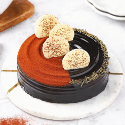 Velvet Bliss Chocolate Truffle Cake