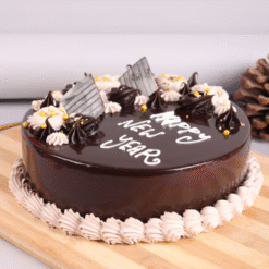 Alternative view of Midnight NewYear Choco Celebration Cake