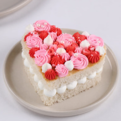 Alternative view of Golden Heart Pineapple Cake