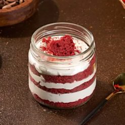 Classic Red Velvet Jar Cake