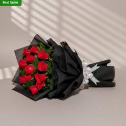 Alternative view of Eternal Love Red Roses Bouquet