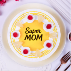 Alternative view of Golden Super Mom Delight Cake