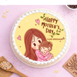 Alternative view of Colorful Sprinkle Surprise Cake for Mom