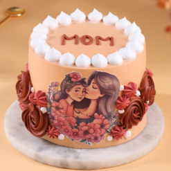 mother’s day cake for mom floral love delight cake online delivery India