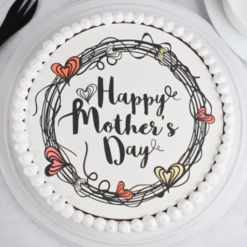 Alternative view of Mom’s Happiness Special Cake